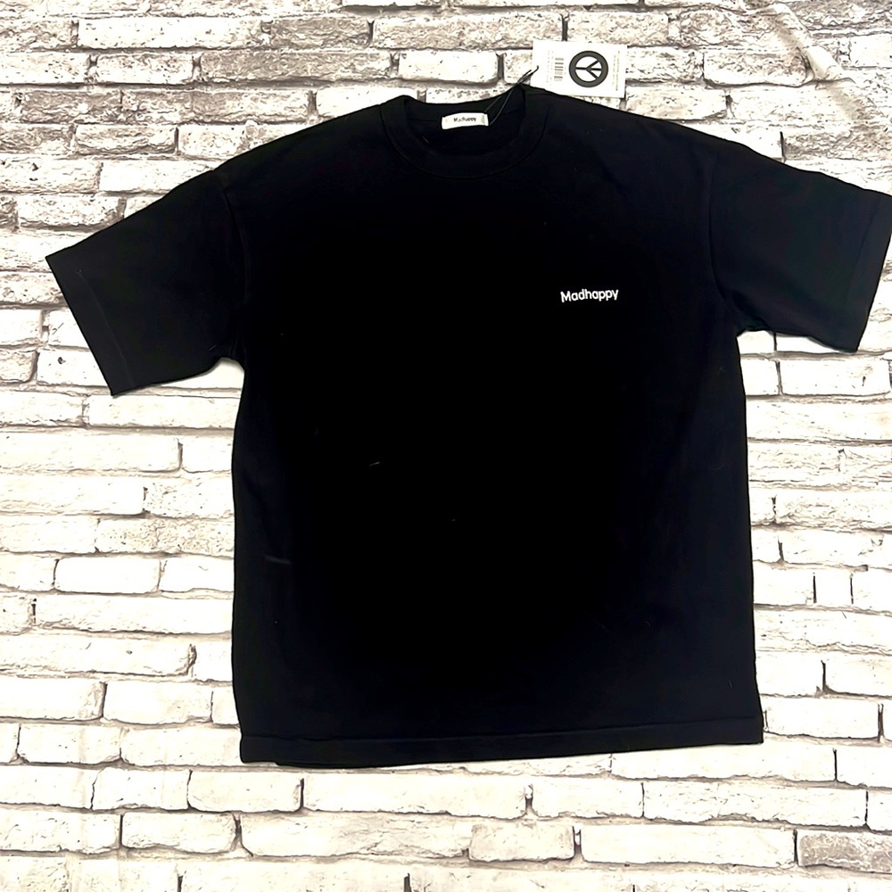 Madhappy black men’s T shirt.